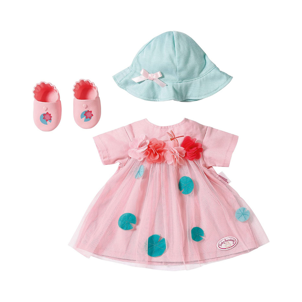 Zapf Creation 703052 Baby Annabell Deluxe Sommer Set Puppenkleidung 43 cm